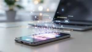 Smartphone showing hidden data. Learn how to remove photo metadata.